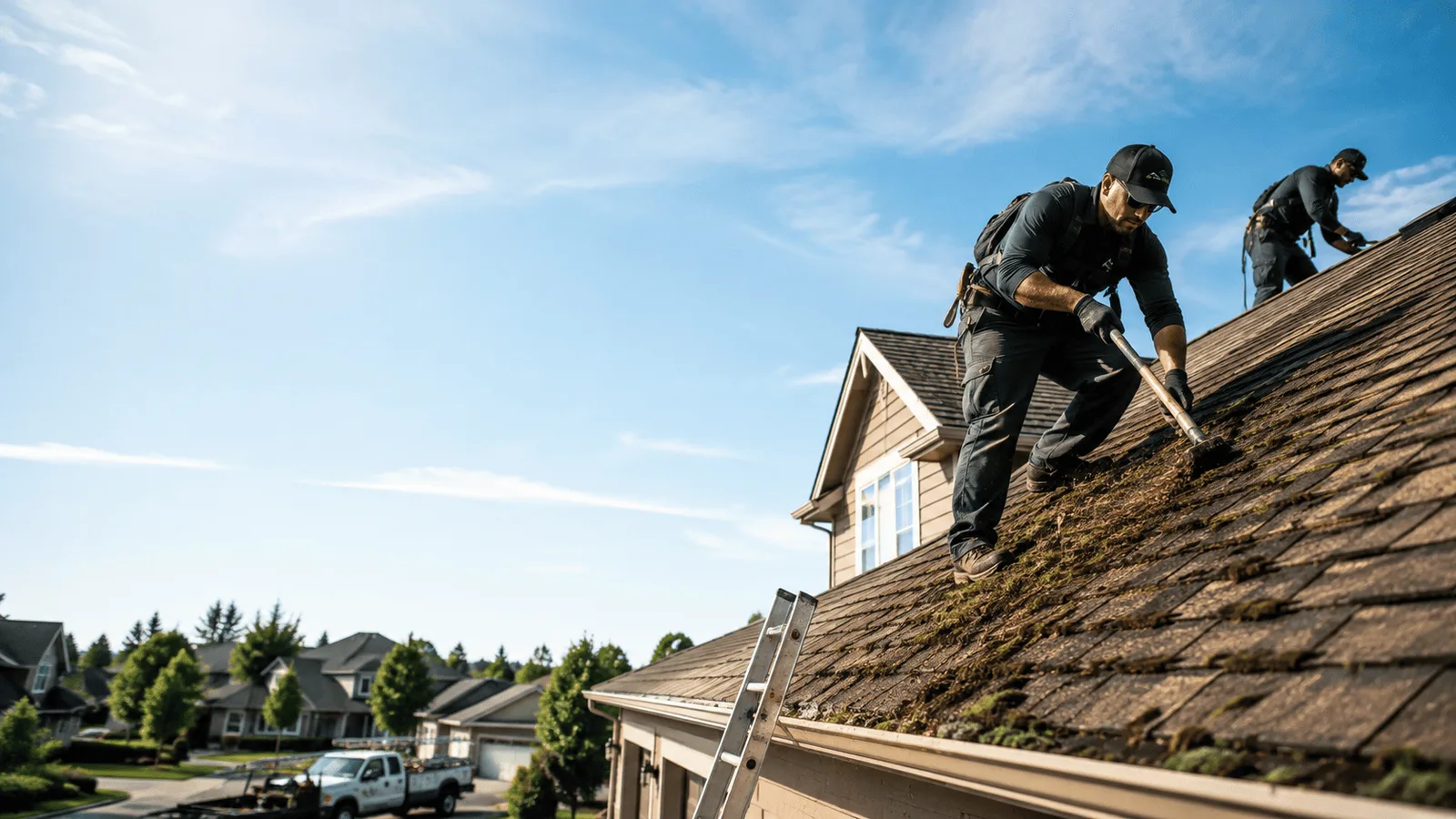 Roof Moss Removal in Lostant, IL near me